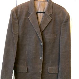 Men’s brown corduroy jacket